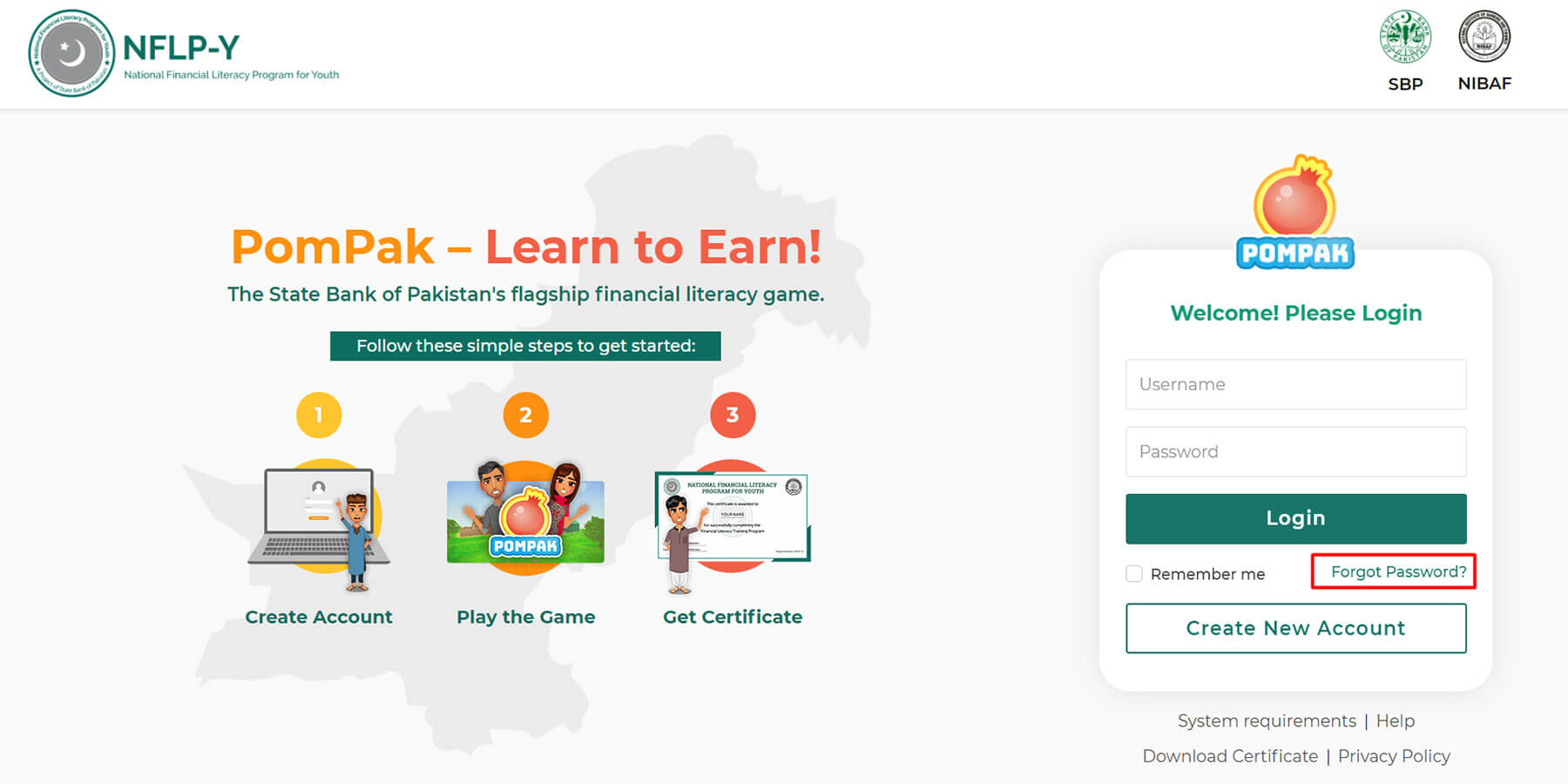 E-Learning — National Financial Literacy Program for Youth (NFLP-Y)